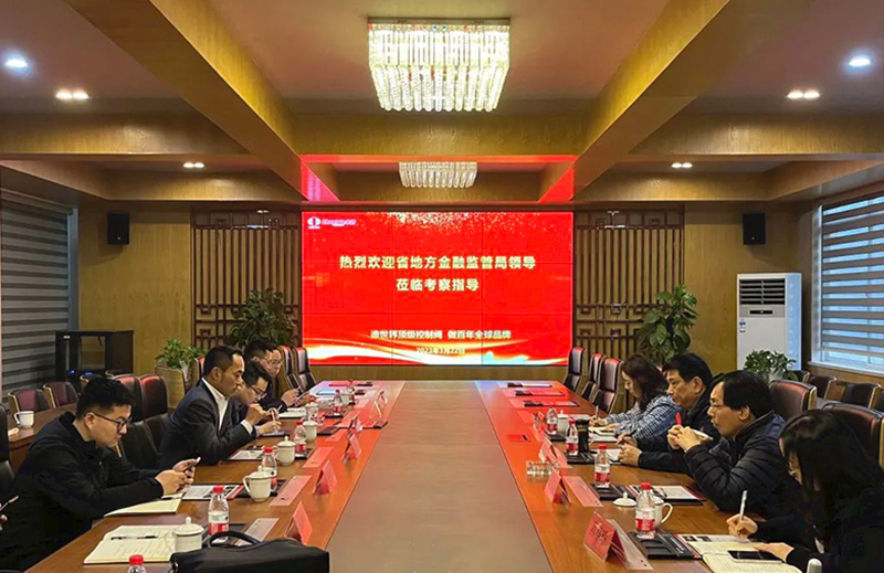 動態(tài) | 省地方金融監(jiān)管局二級巡視員徐素榮一行蒞臨我司考察指導(dǎo)
